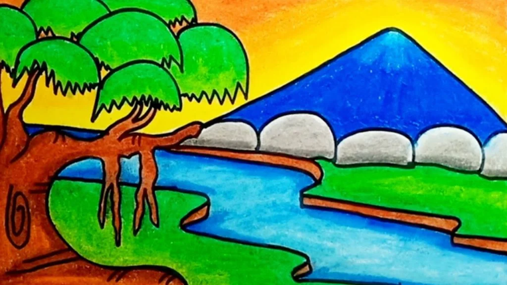 Gambar Pemandangan Alam Sungai